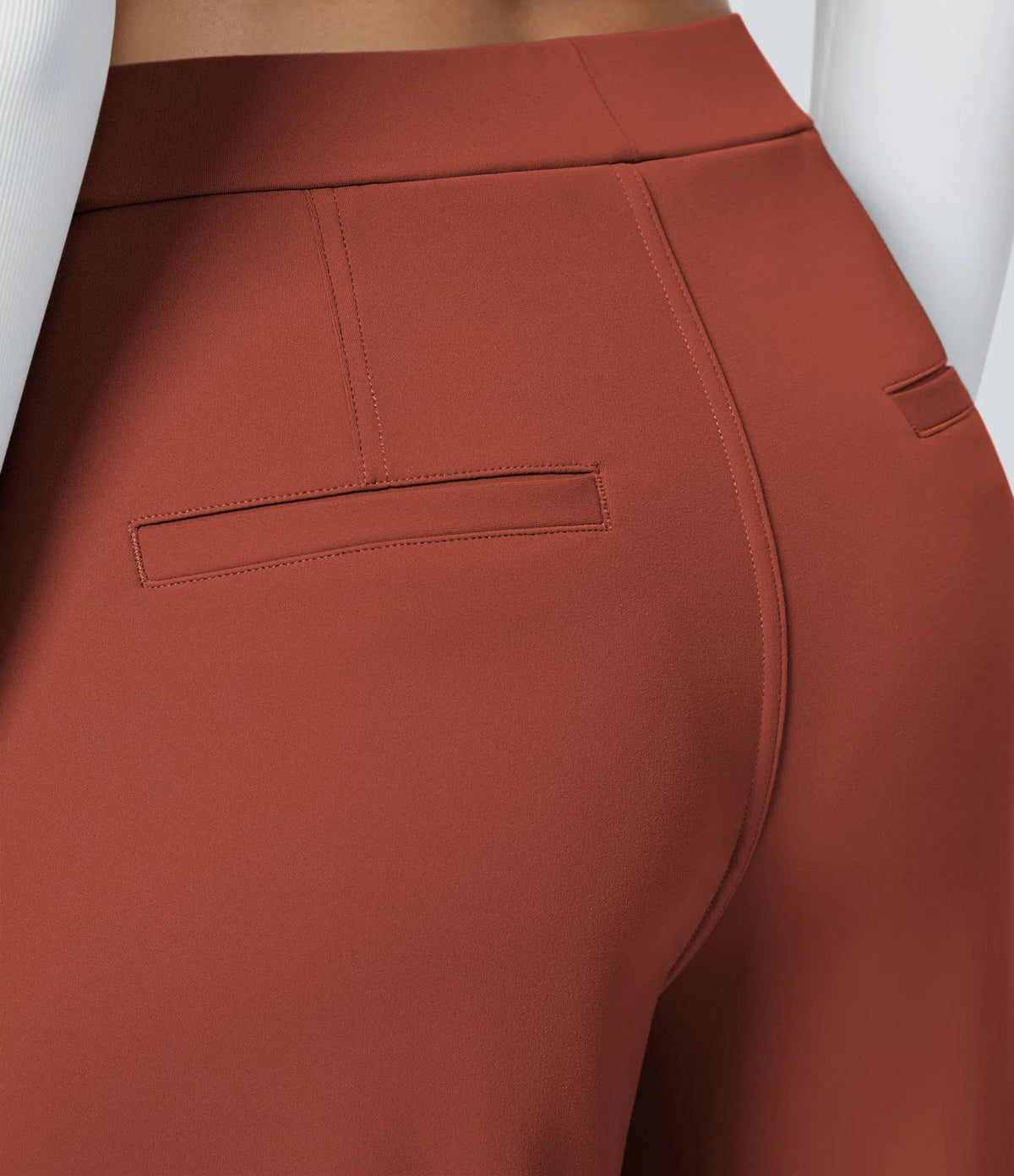 Le Pantalon Fluide Plisane – Ambre