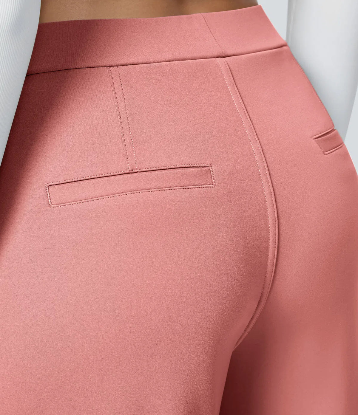 Le Pantalon Fluide Plisane – Rose